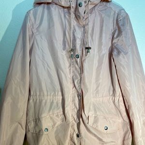 Rue21 Light Pink Windbreaker-like Jacket